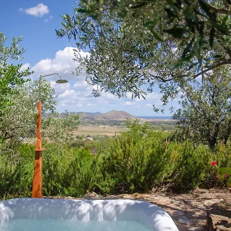 Ginepro Con Jacuzzi E Vista Mare 빌라 *